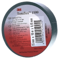 Image of 3M Temflex 1500 Isolatietape Groen (l x b) 10 m x 15 mm Inhoud: 1 rollen