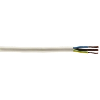 Verschiedene-Diverse H03VV-F 3G0,5 ws  (50 Meter) - H03VV-F 3G0,5 ws Ri. 50 Schlauchltg PVC