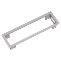 Bachmann 317.000  - Einbaurahmen si/gr RAL9006 kurz 317.000