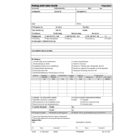 Fluke 1279  - Pr&uuml;fprotokollblock f&uuml;r 0701/0702 1279