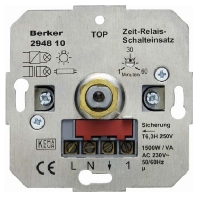BERKER 294810  - Zeit-Relais-Schalteinsatz Hauselektronik 294810