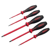 Cimco 11 7700  - 2K-VDE-Schraubendreher-Set f.Schlitzschrauben 11 7700