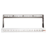 D&auml;twyler Cables 418020  - PatchPanel KS 19Zoll leer f.24Module grRAL7035 418020