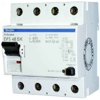 Image of DFS4 025-4/0,03-B SK - Residual current breaker 4-p 25/0,03A DFS4 025-4/0,03-B SK