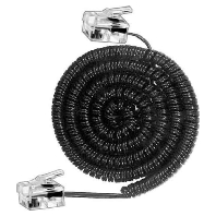 E+P Elektrik T 15  - Handapparatekabel 2,0 m spiral T 15