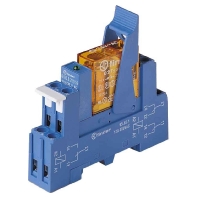 Finder 49.31.9.024.0050  - Koppelrel.(3,5)24VDC 1W10A m.Fas.+LED+Freil. 49.31.9.024.0050