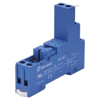 Finder 95.95.3 bl  - Schraubfassung mit Schnappbefestig 95.95.3 bl