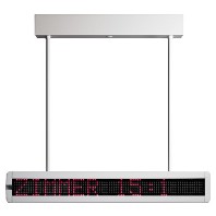 GIRA 297700  - Flurdisplay doppelseitig R ufsystem 834 297700