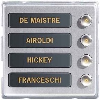 Grothe TF 1145/11  - Tastenfeld 1f. TF 1145/11