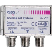 SD 201  - DiSEqC-Multischalter mit 2 SAT-ZF-Eing. SD 201