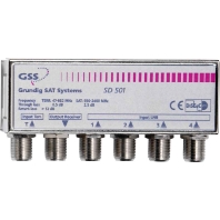 SD 501  - DiSEqC-Multischalter mit 4 SAT-ZF-Eing. SD 501