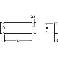 HellermannTyton HC 12-35-CL (VE50)  - Zeichentr&auml;ger HC 12-35-CL (Inhalt: 50)