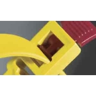 Image of HellermannTyton 115-00001 SPEEDYTIE-PA66-YE-V1 Kabelbinder 750 mm Geel, Rood Hersluitbaar 5 stuks