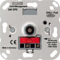 JUNG 240 DPE  - DALI-Potentiometer Montage in Ger&auml;teds. 240 DPE