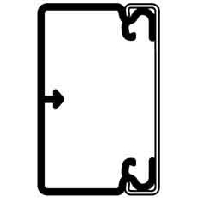 Kleinhuis HKL6090.1  (2 Meter) - Kanal gr 60x90 RAL7030 HKL6090.1