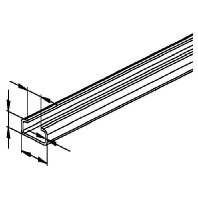 Niedax 2971/4 SO  - Ankerschiene 2971/4 SO