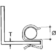 Niedax ECS-1214  - Kabelbefestigung ECS-1214