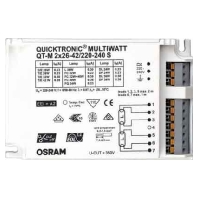 Osram QT-M2x26-42/220-240S  - Vorschaltger&auml;t Quicktronic QT-M2x26-42/220-240S - Original, kein Plagiat oder Reimport