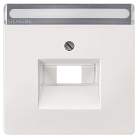 5TG1395  - UAE-Abdeckplatte m.Schild tws 68x68mm 5TG1395