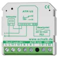 Schalk ATR U2  - Trennrelais aktives 1W,230VAV/24VDC PLEV ATR U2