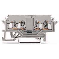 WAGO Kontakttechnik 279-623/281-411  - 4-Leiter-Diodenklemme 1,5m m&sup2; grau 279-623/281-411