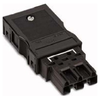 WAGO Kontakttechnik 770-113  - Stecker 2x0,5-4mmq schwarz 770-113