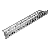 Panduit CP24WSK6TGLGY  - Patchpanel, 24Port, Metall inkl. 24 x CJS688TG CP24WSK6TGLGY