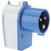 Image of 231 - CEE plug 16A 3p 6h 230 V (50+60 Hz) blue 231