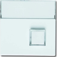 Image of 1571 CN-84 - Cover plate for switch/push button white 1571 CN-84