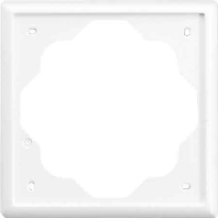 Image of 1721-72 - Frame 1-gang cream white 1721-72
