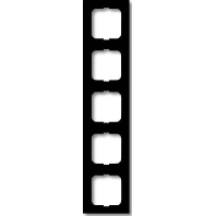 Image of 1725-181K - Frame 4-gang anthracite 1725-181K