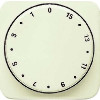 Image of 1770-212-102 - Cover plate for time switch cream white 1770-212-102