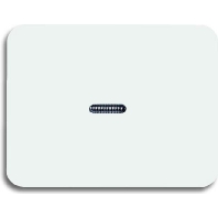 Image of 1787-24 - Cover plate for switch/push button white 1787-24