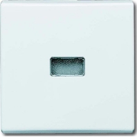 Image of 2107-34 - Cover plate for switch/push button white 2107-34