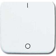 Image of 2502-214 - Cover plate for switch/push button white 2502-214