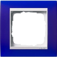 Image of 0211399 - Frame 1-gang blue 0211399