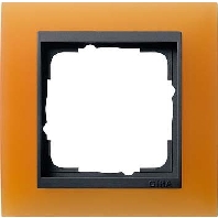 Image of 021187 - Frame 1-gang orange 021187