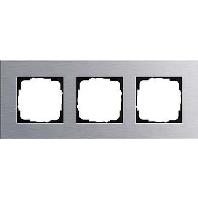 Image of 021317 - Frame 3-gang aluminium 021317