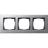 Image of 0213206 - Frame 3-gang aluminium 0213206