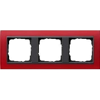 Image of 021388 - Frame 3-gang red 021388