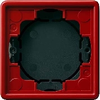 Image of 021943 - Surface mounted housing 1-gang red 021943
