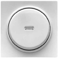 Image of 029040 - Cover plate for switch/push button white 029040