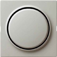 Image of 029642 - Cover plate for switch/push button grey 029642
