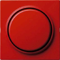 Image of 029643 - Cover plate for switch/push button red 029643