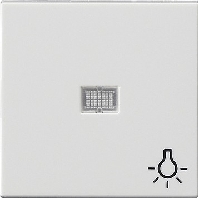 Image of 063003 - Cover plate for switch/push button white 063003