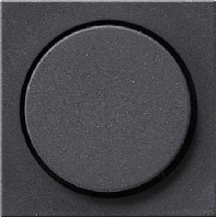 Image of 065028 - Cover plate for dimmer anthracite 065028