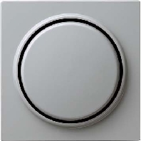 Image of 065042 - Cover plate for dimmer grey 065042