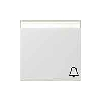 Image of 067303 - Cover plate for switch/push button white 067303