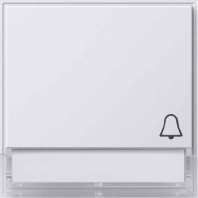 Image of 067366 - Cover plate for switch/push button white 067366