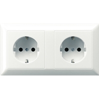Image of AS 522 WW - Socket outlet (receptacle) AS 522 WW
